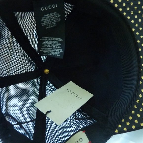 GUCCI Moons Rap 'Guccy' Logo Star Baseball Cap (L) - Picture 13 of 13